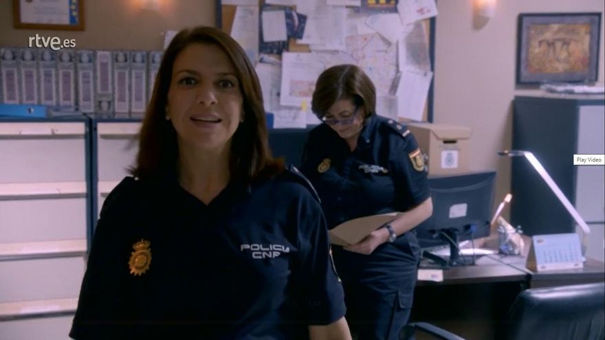 Inspectoras de la Policía Nacional en la serie de RTVE 'Servir y proteger'
