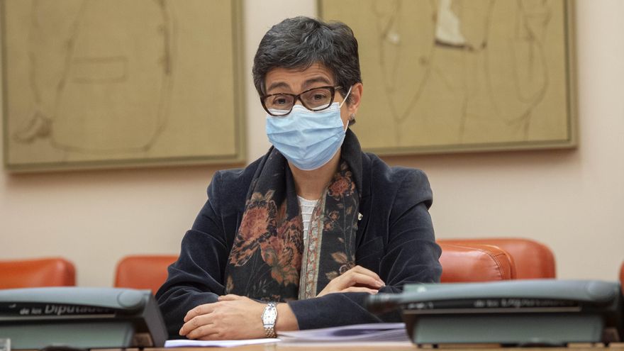 Archivo - La exministra de Asuntos Exteriores, Unión Europea y Cooperación, Arancha González Laya