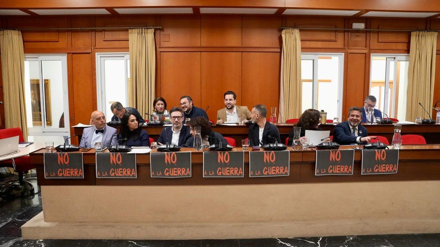 El 'No a la guerra' se cuela en el Pleno del Ayuntamiento de Córdoba