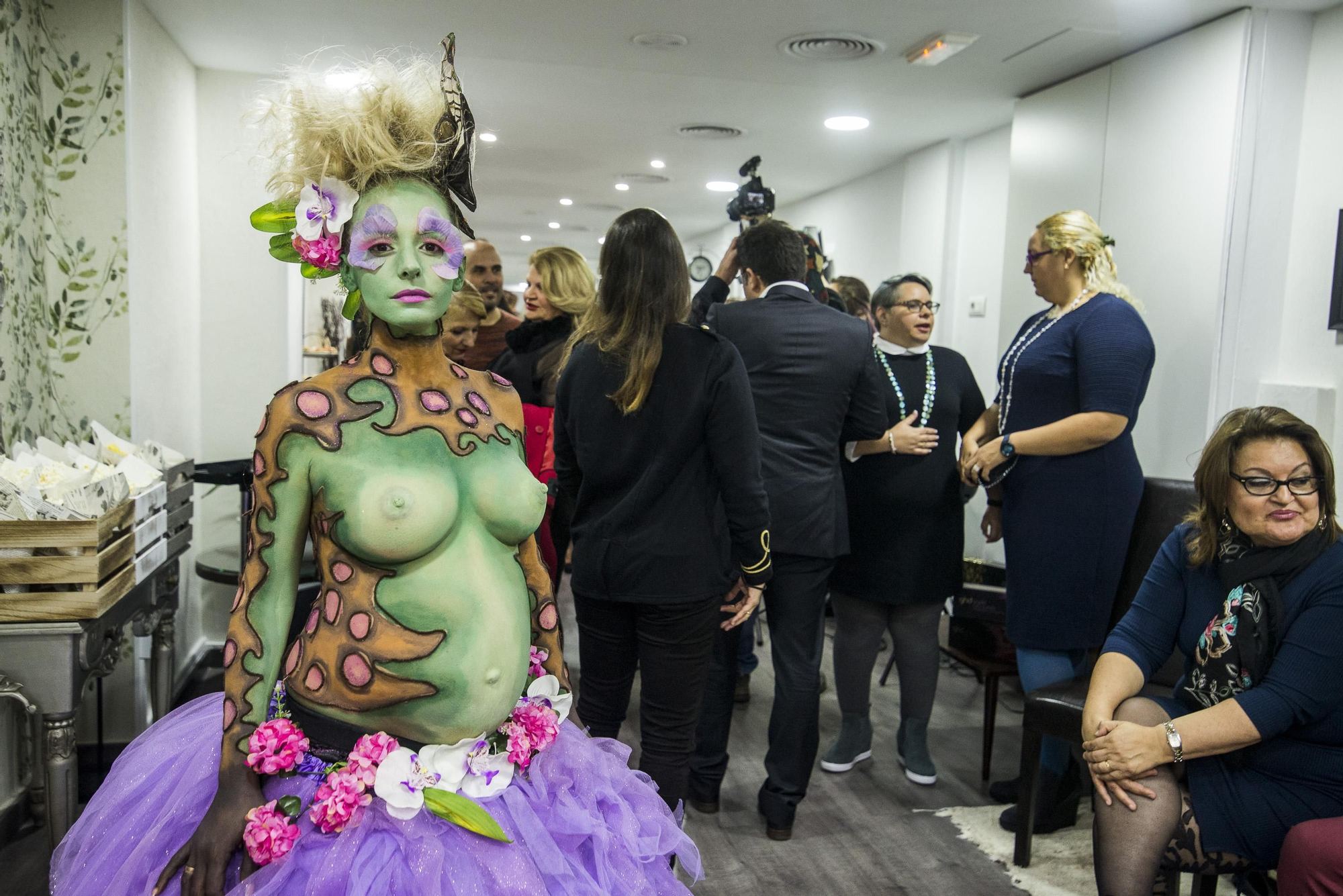 Inauguración de la escuela de imagen integral de Chary Pascual