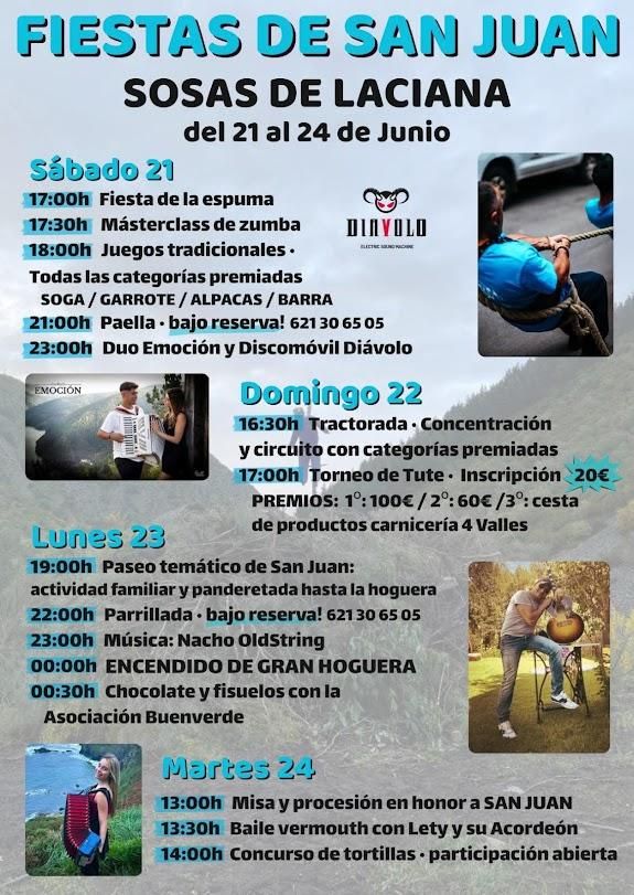 Fiestas de San Juan 2025 en Sosas