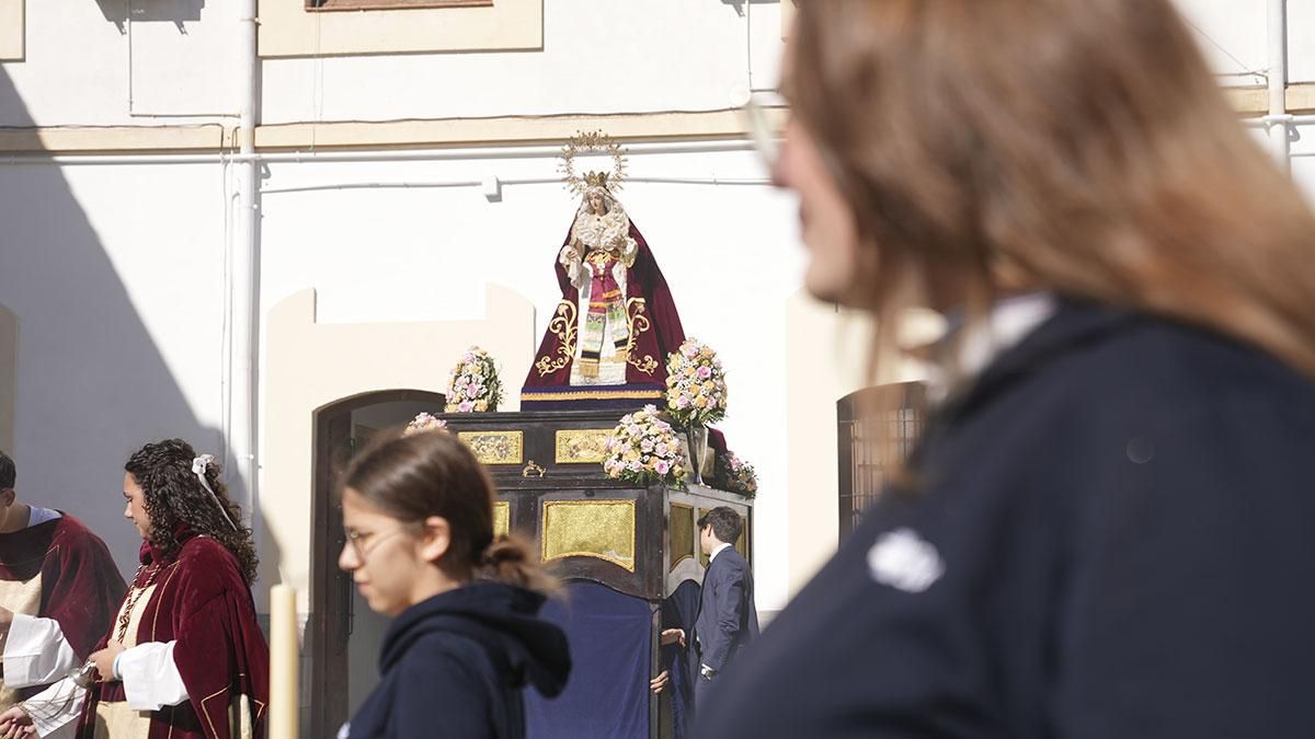 Procesión infantil del Colegio FEC Sagrada Familia