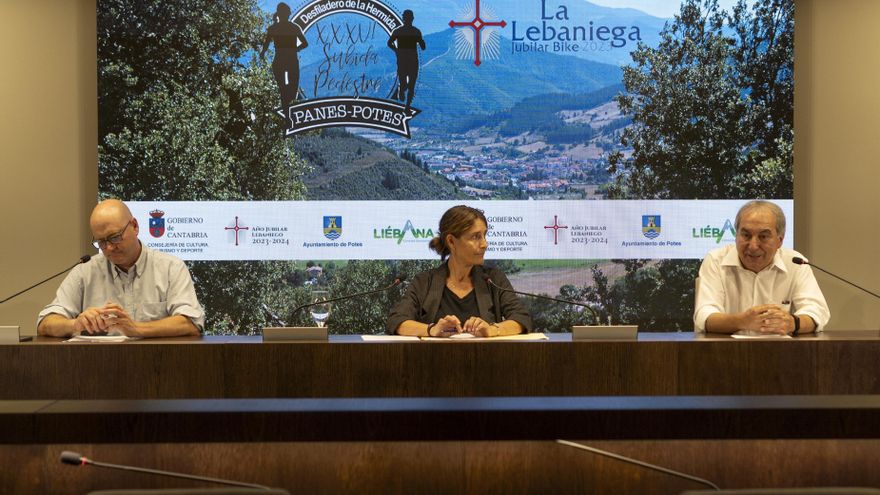 La Directora General De Deporte, Susana Ruiz, Presenta La 34ª Edición De La Subida Al Desfiladero De La Hermida Panes -Potes Y La 9ª Edición Lebaniega Jubilar Bike Con Motivo Del Año Jubilar Lebaniego.