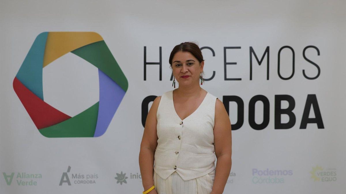 La concejala de Hacemos Córdoba Irene Ruiz.