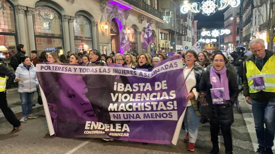 Manifestación en Valladolid
