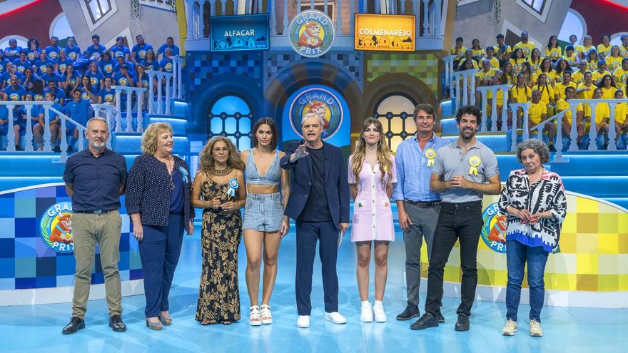 Los protagonistas del primer programa del nuevo 'Grand Prix'