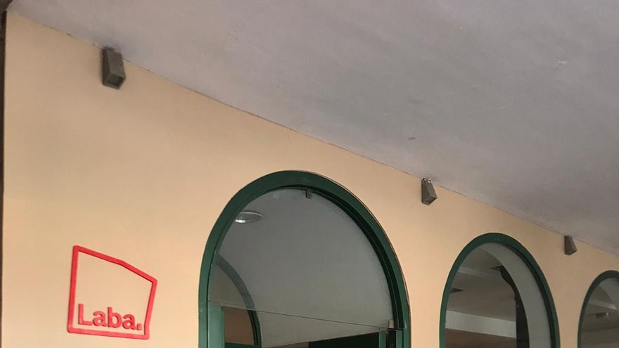 ‘Laba’, un ‘volcán’ en el corazón de Pamplona para fomentar el euskera