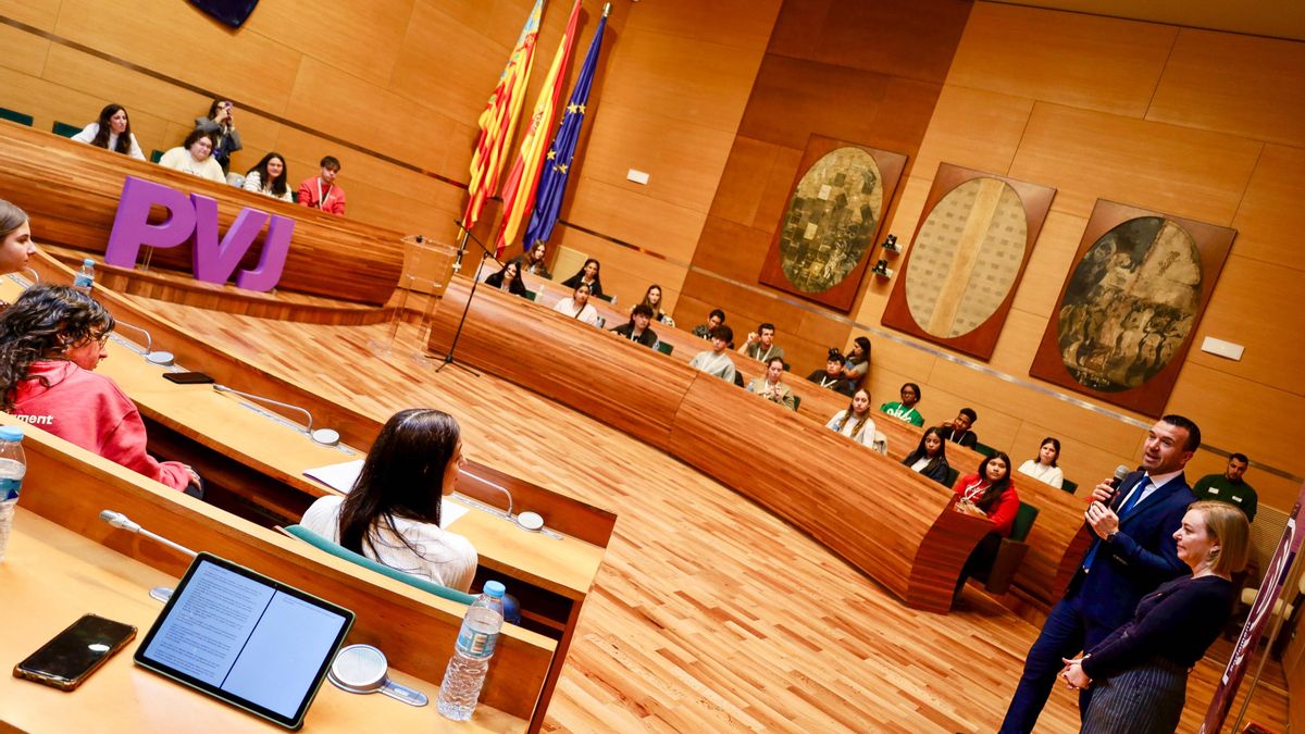 Vox vetó el uso de les Corts al Parlament Valencià Jove para una sesión que debatió sobre el problema del odio en los jóvenes