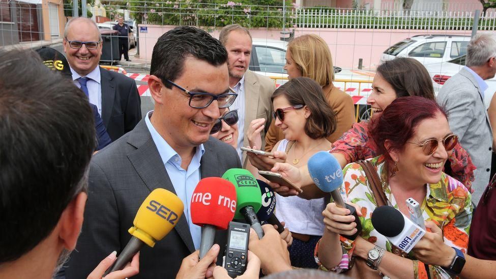 El vicepresidente del Gobierno de Canarias, Pablo Rodríguez