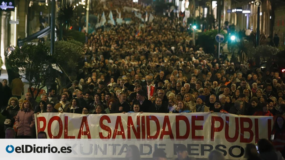 Decenas de miles de personas vuelven a manifestarse en Vigo contra la ...