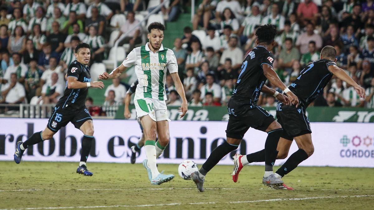 Ghailan, en el Córdoba CF - CD Tenerife