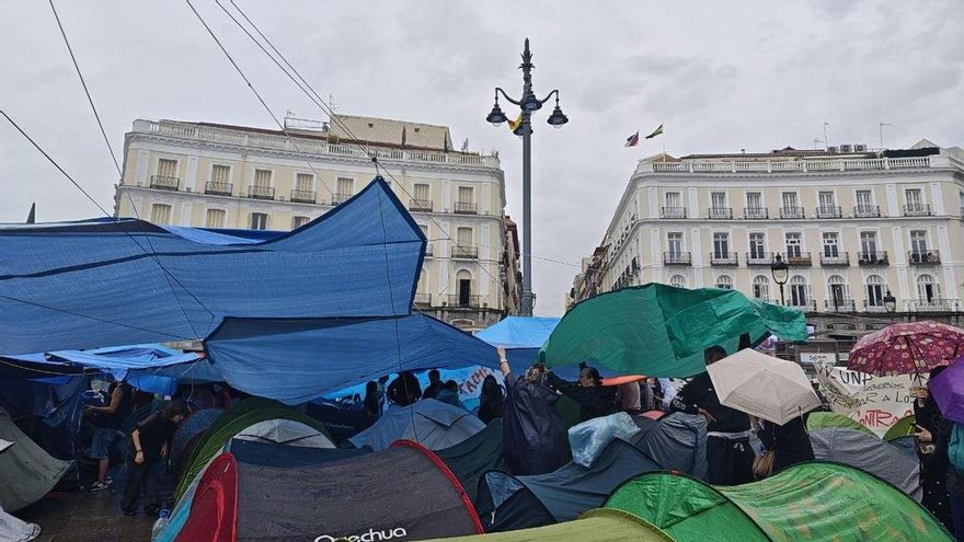 Acampada en Sol a 28 de septiembre de 2026