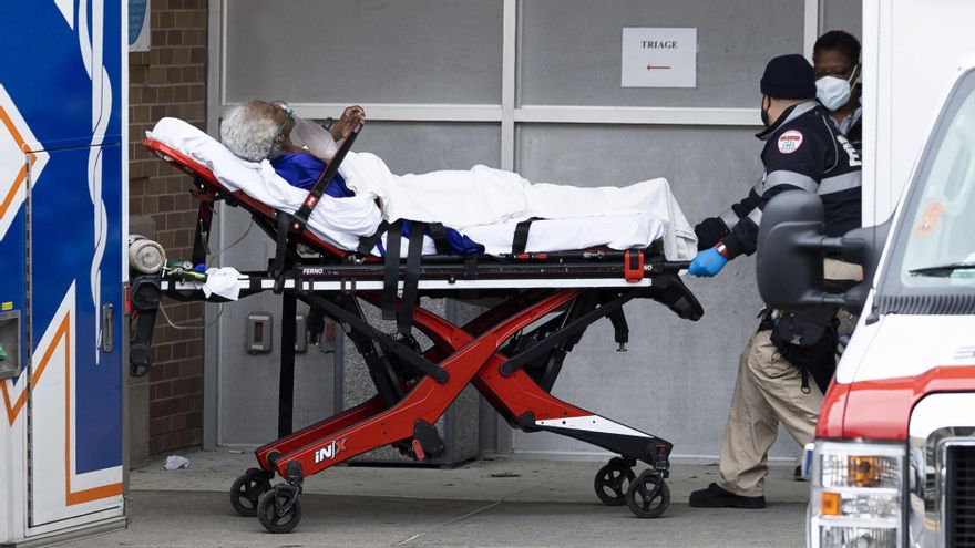 El estado de Nueva York sigue como el más golpeado del país por la pandemia con 36.052 muertos, seguido por Texas (24.934), California (21.968), Florida (20.305) y Nueva Jersey (18.080). EFE/EPA/JUSTIN LANE/Archivo