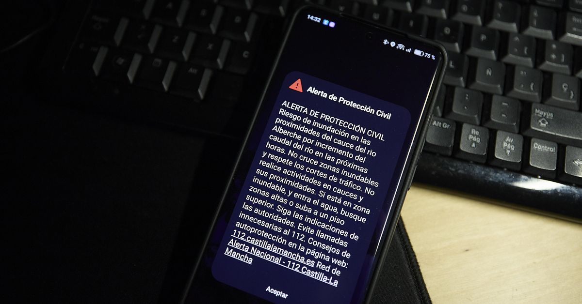 Castilla-La Mancha envía un Es-Alert a Alberche del Caudillo ante el posible riesgo para la población por inundación