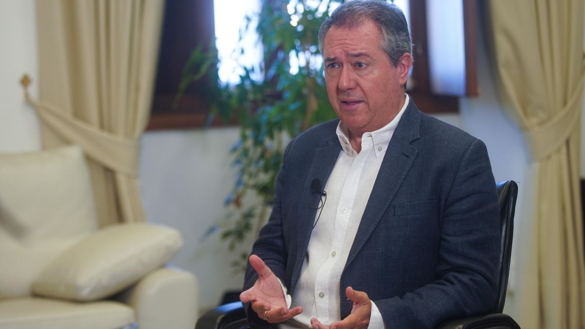 El secretario general del PSOE-A, Juan Espadas, en la entrevista concedida a Europa Press.