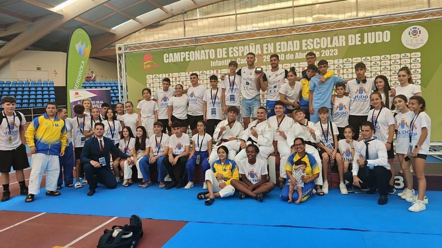 Canarias, bronce en el Campeonato de España Escolar Infantil y Cadete de judo