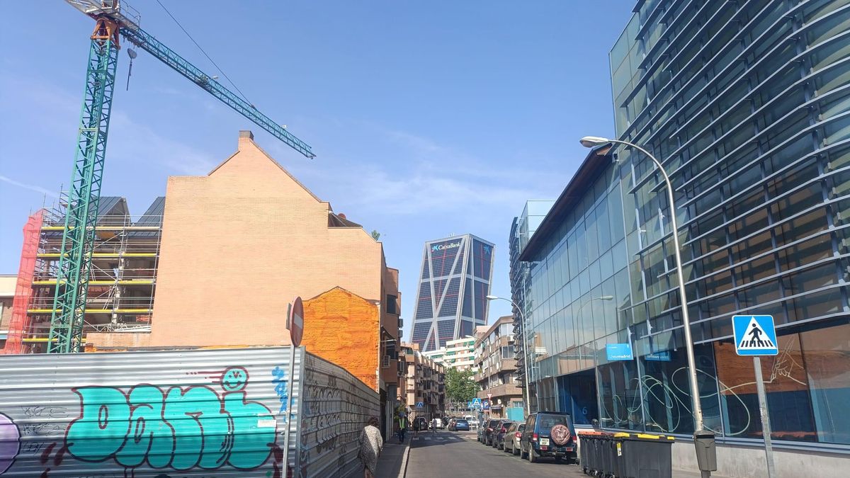 La Calle Simanca, en el distrito madrileño de Tetúan.