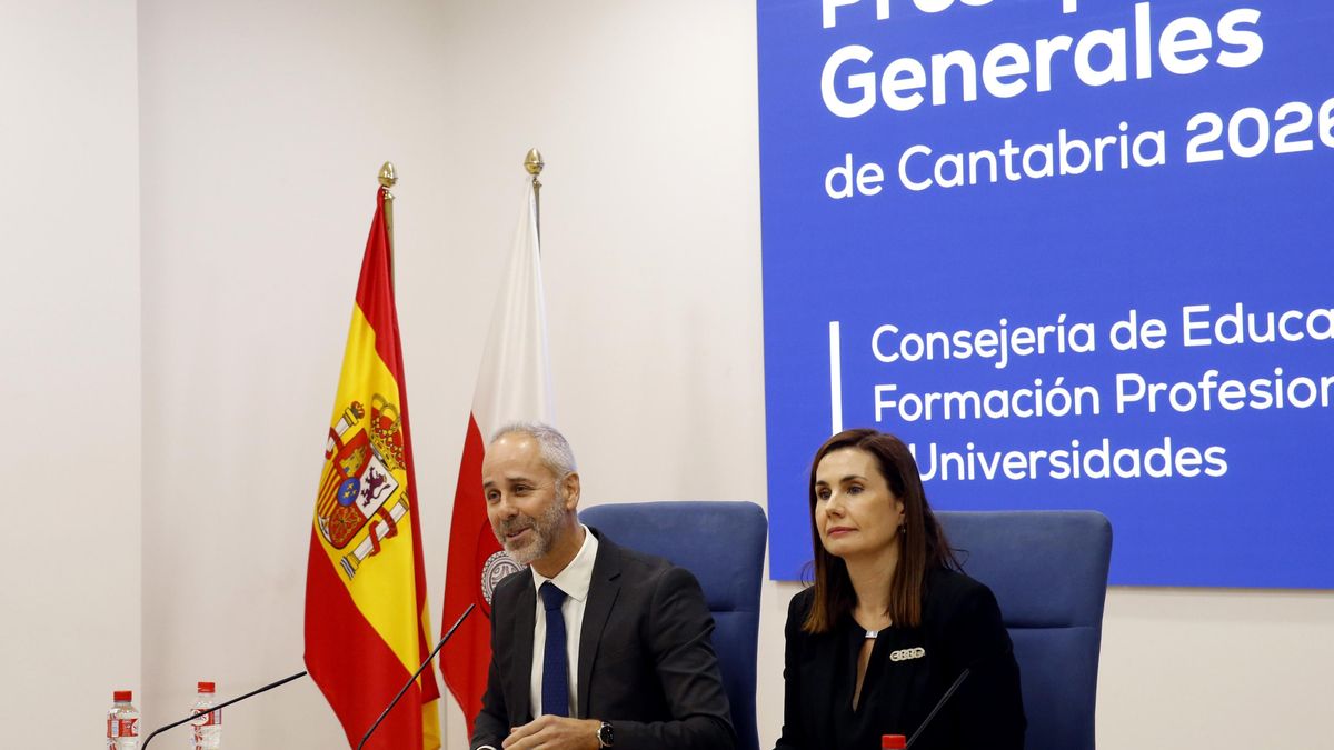 El presupuesto de la Consejería de Educación para 2026 destina 17 millones a la subida salarial de los docentes cántabros