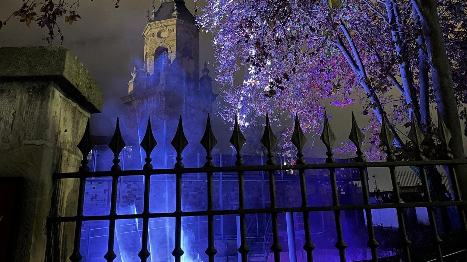 Los emblemáticos edificios de Vitoria-Gasteiz se iluminan por un fin de semana con el festival Umbra Light