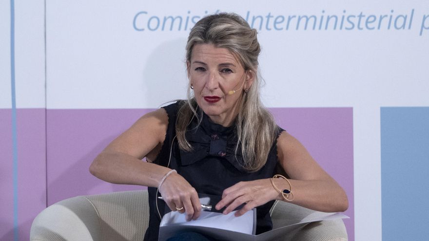 Yolanda Díaz acusa a Vox de ir en contra de "la democracia" y "los derechos laborales" tras el cierre del Serla en Castilla y León