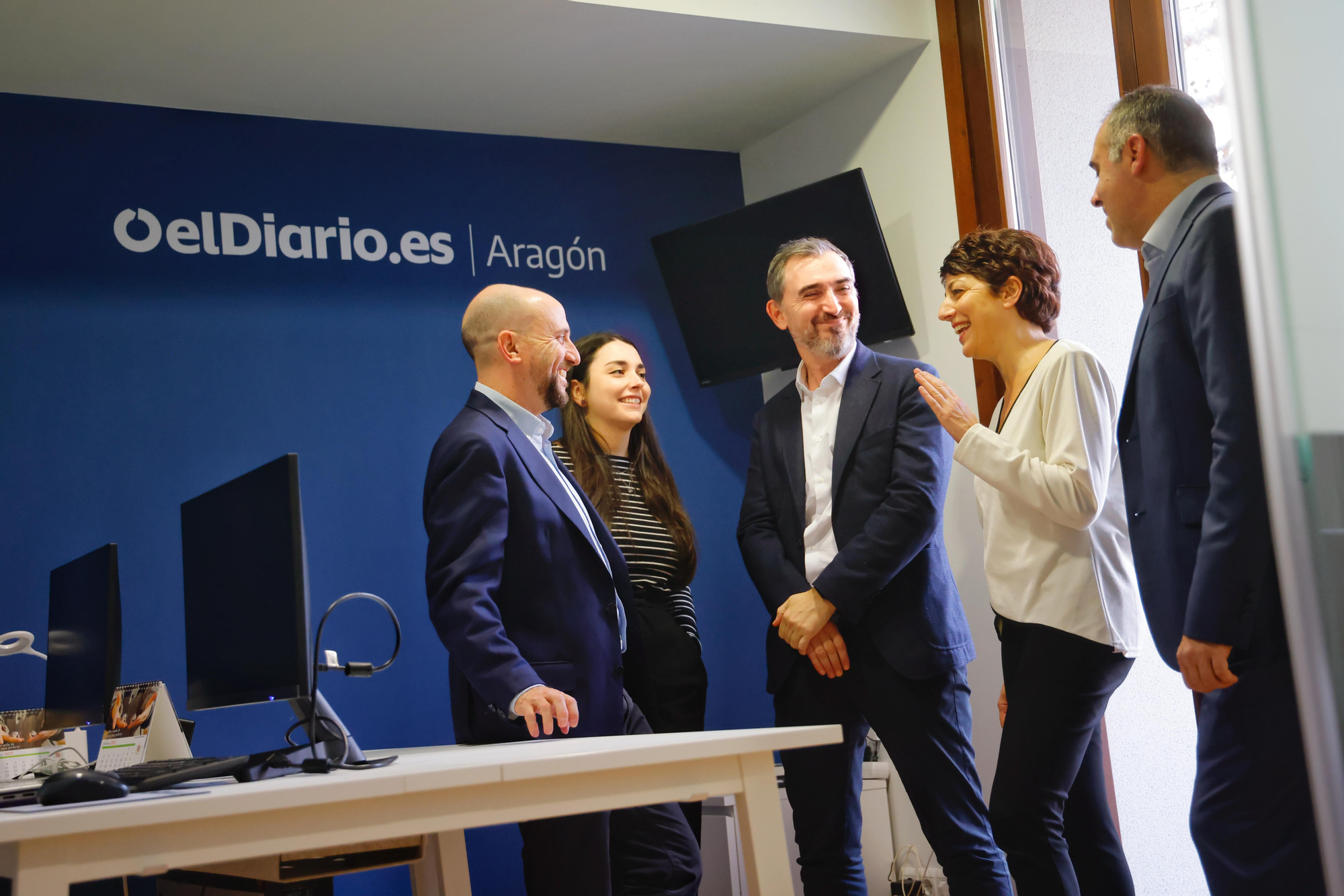 Imagen en la nueva oficina de elDiario.es en Aragón