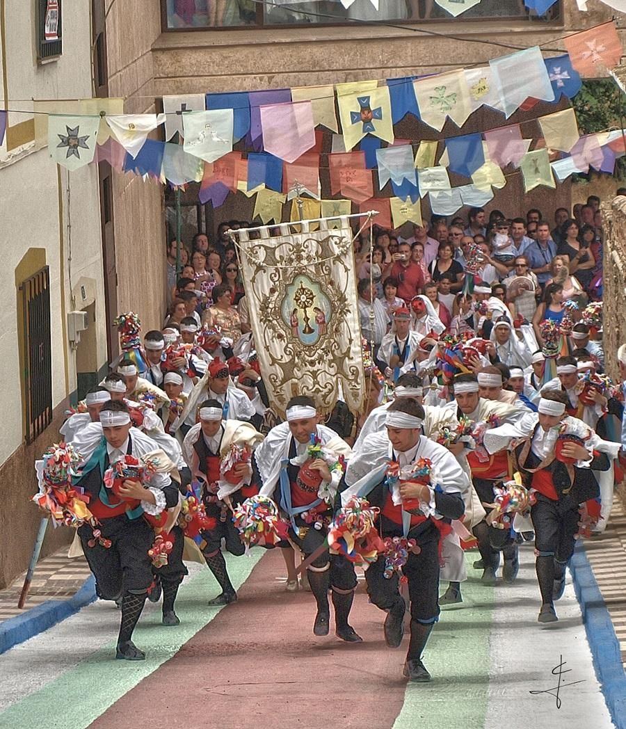 Carrera de los pecados en Camuñas (Toledo)