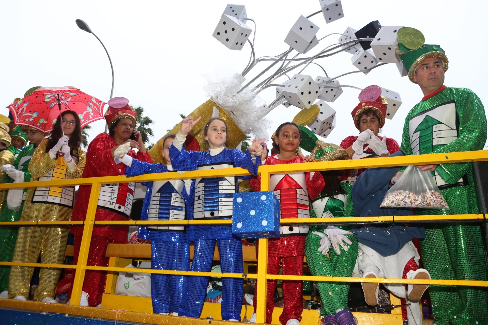 Cabalgata de Reyes en la capital grancanaria. (Alejandro Ramos).