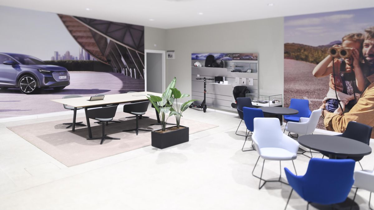 Instalaciones del taller oficial de Audi y Volkswagen en Moncloa