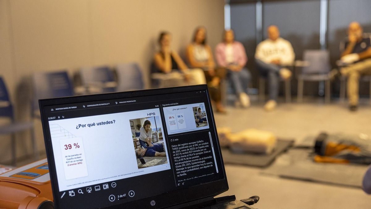 CURSO RCP Y PRIMEROS AUXILIOS UD LAS PALMAS