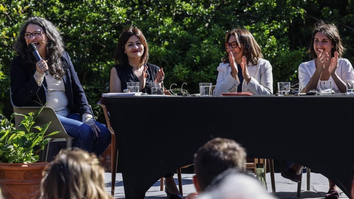 Montero, Oltra, Rego y Janja da Silva en el encuentro internacional 'Não à guerra, não à violência política, por un mundo ecofeminista'