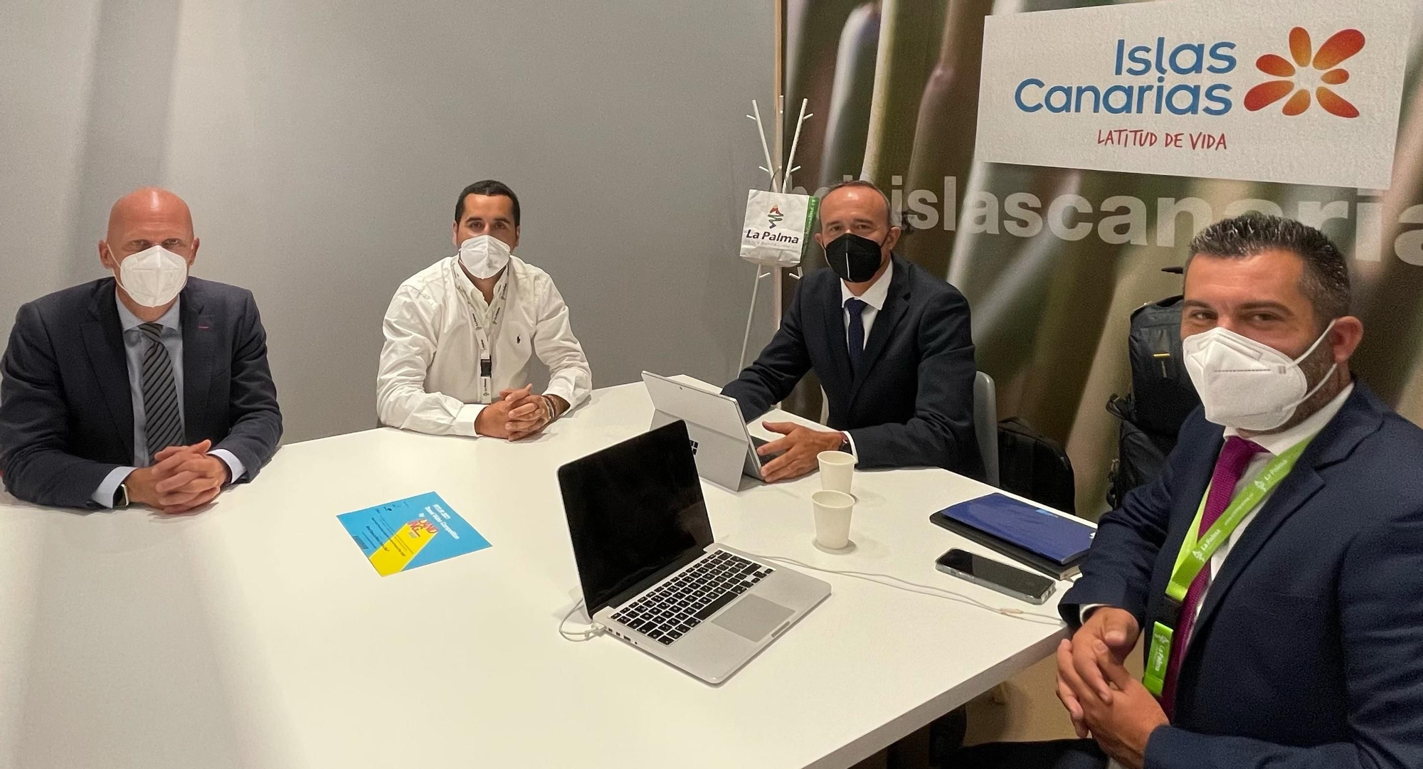 Borja Pérez y Juan Manuel Pérez asistieron a Fitur.