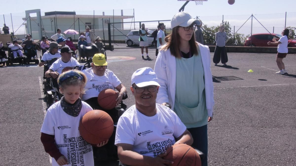 Vuelve a los entrenamientos el equipo Acamán de la Fundación Hospitalarias Tenerife