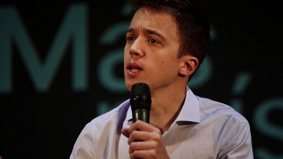 El candidato de Más País, Íñigo Errejón