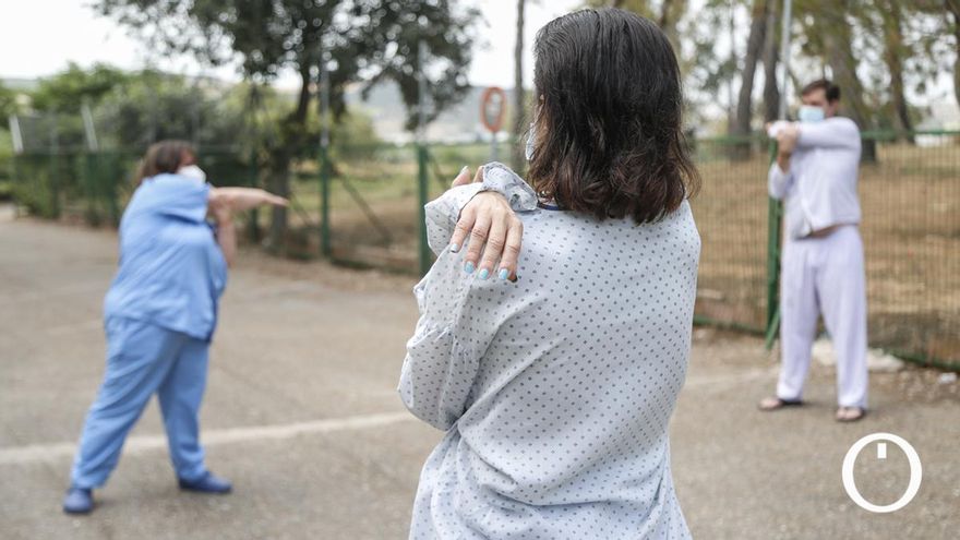 'Mil Pasos'', actividad física de pacientes de Salud Mental del Hospital Provincial