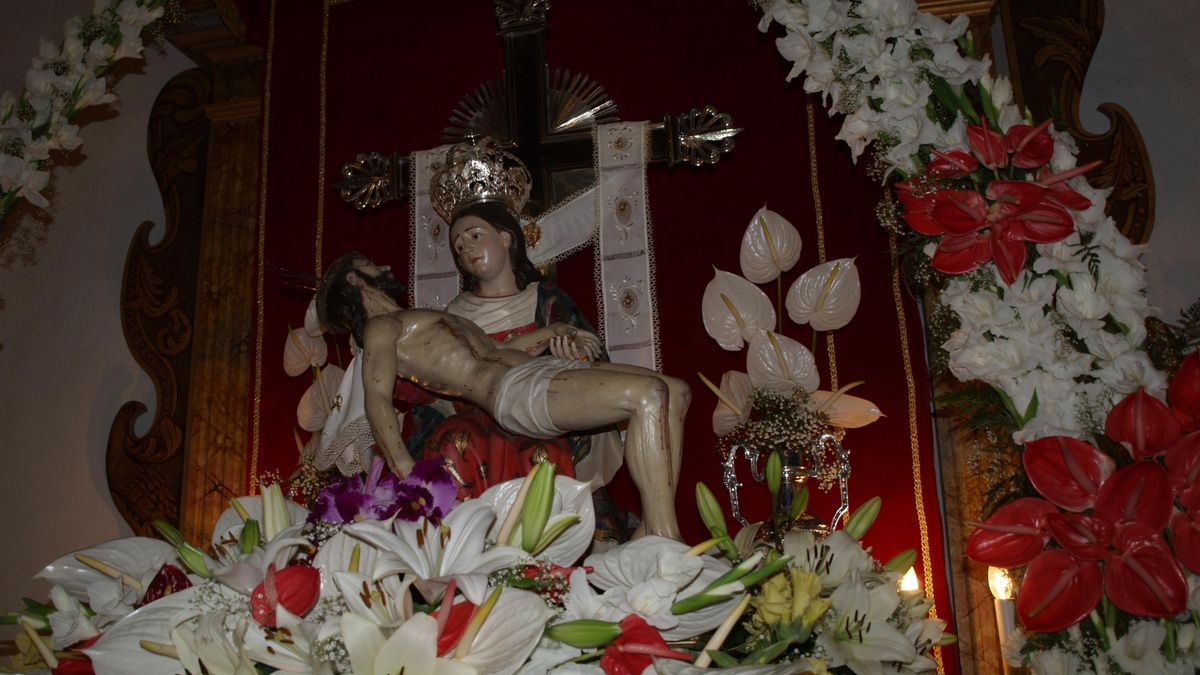 Imagen de la Virgen mexicana de Villa de Mazo.
