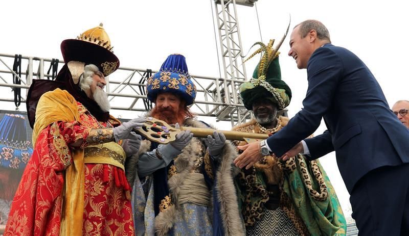 Llegada de los Reyes Magos a Las Palmas de Gran Canaria
