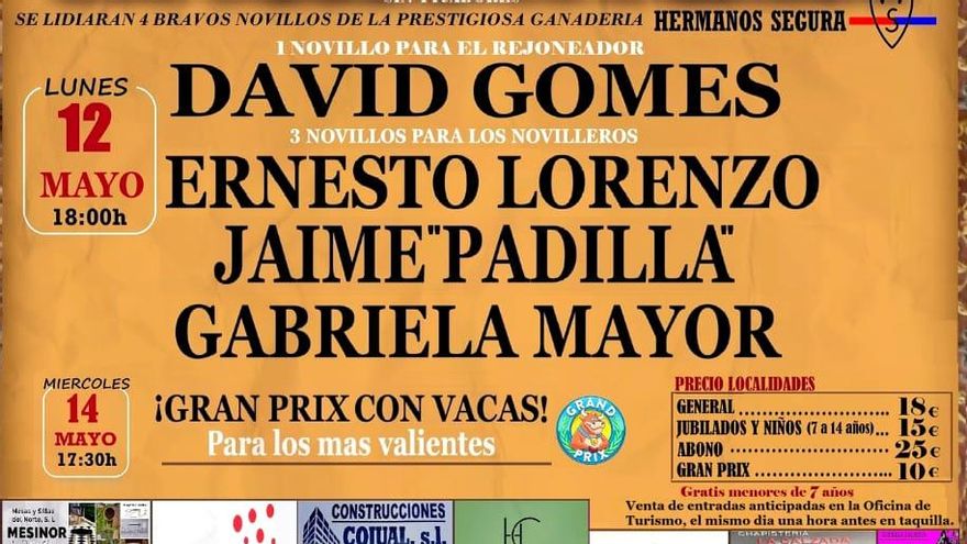Cartel promocional de las Ferias del Santo en Santo Domingo de la Calzada