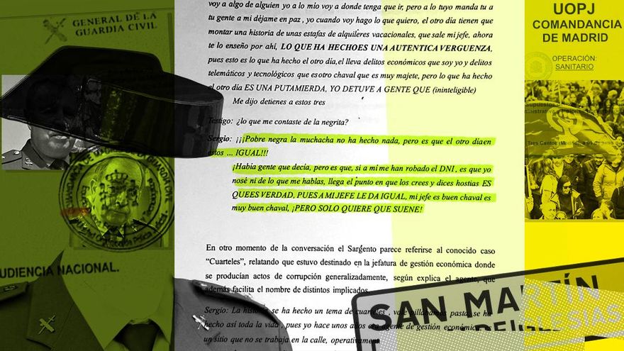 La imputación de un mando de la Guardia Civil destapa el descontrol de su unidad especializada