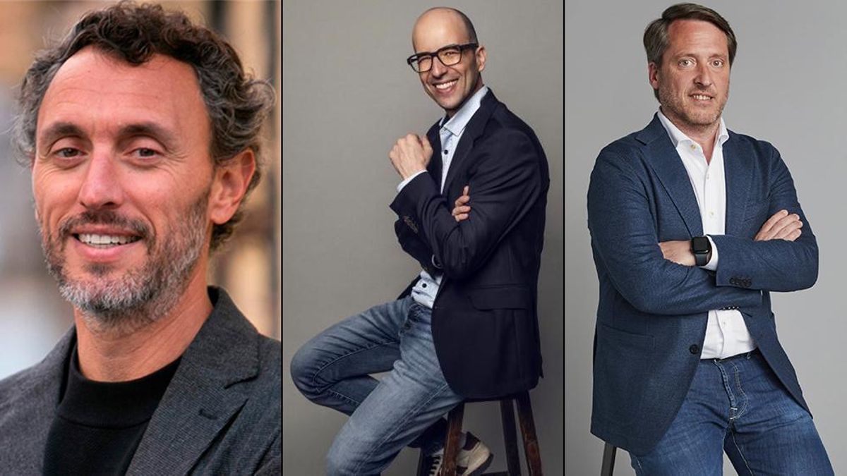 Jorge Pezzi, Hugo Tomás y Enric Rojas