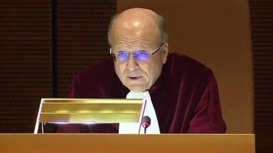 El presidente del Tribunal de Justicia de la Unión Europea, Koen Lenarts