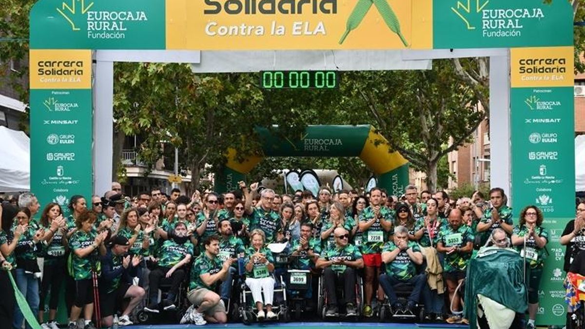 La Carrera Solidaria contra la ELA de la Fundación Eurocaja Rural alcanza un nuevo récord superando las 6.700 inscripciones