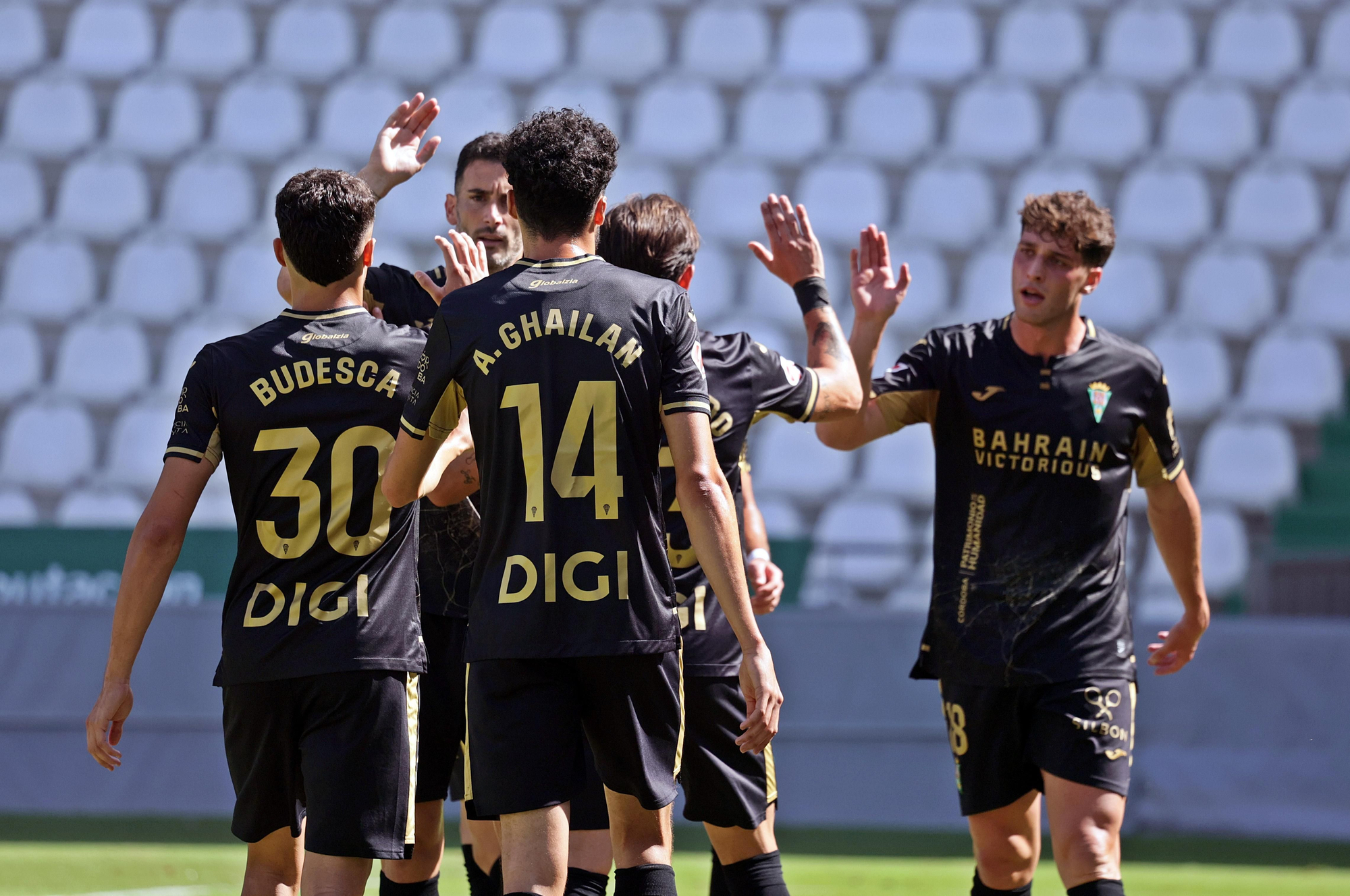 Entrenamiento conjunto entre Córdoba CF y Málaga CF