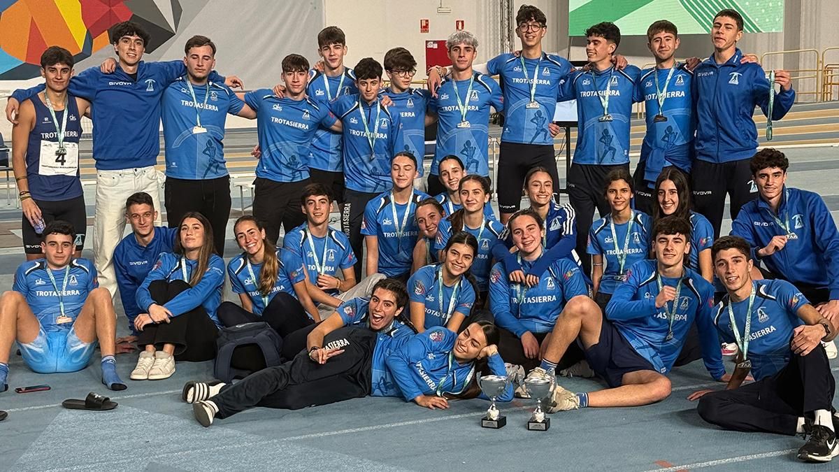 El Trotasierra firma un doble bronce andaluz sub 20