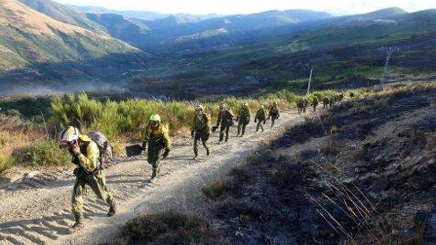 Incendio Sigüeya. César Sánchez / ICAL