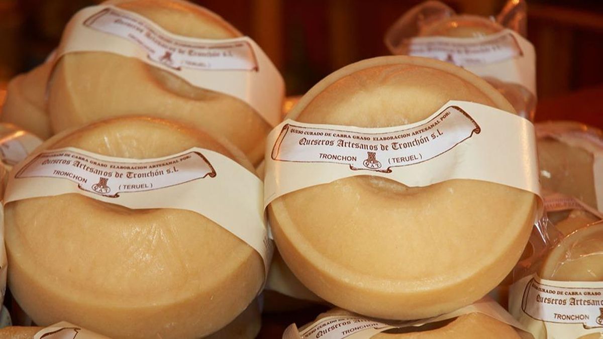 Queso de Tronchón, el queso que ofrecieron a Don Quijote.