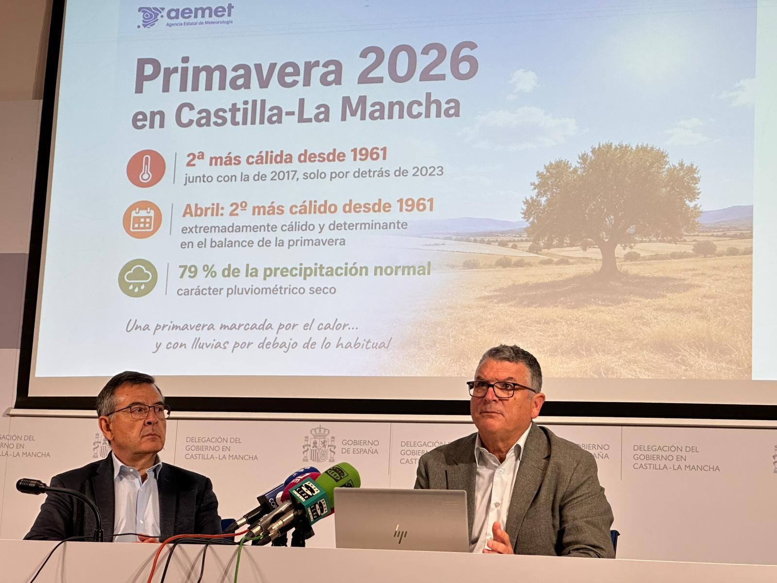 Balance de AEMET de la primavera 2026 en Castilla-La Mancha