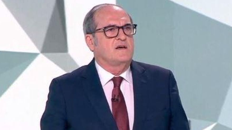 Ángel Gabilondo en el debate de Telemadrid