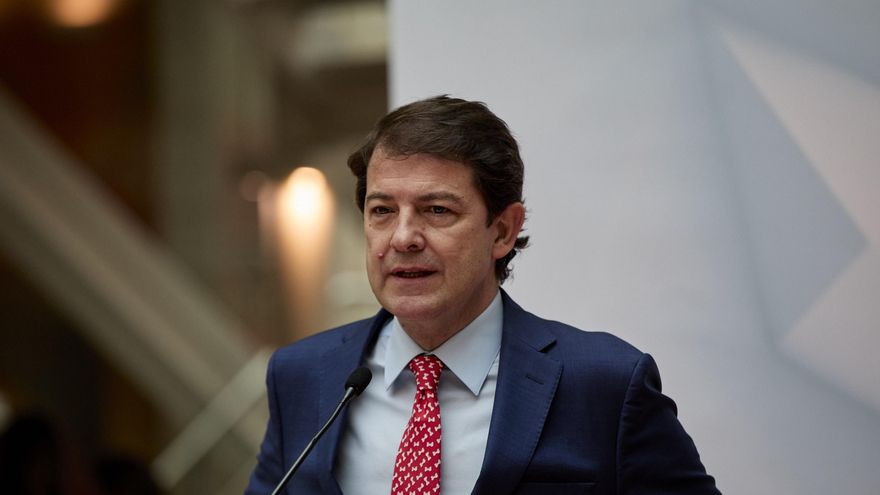 El presidente de la Junta de Castilla y León, Alfonso Fernández Mañueco.