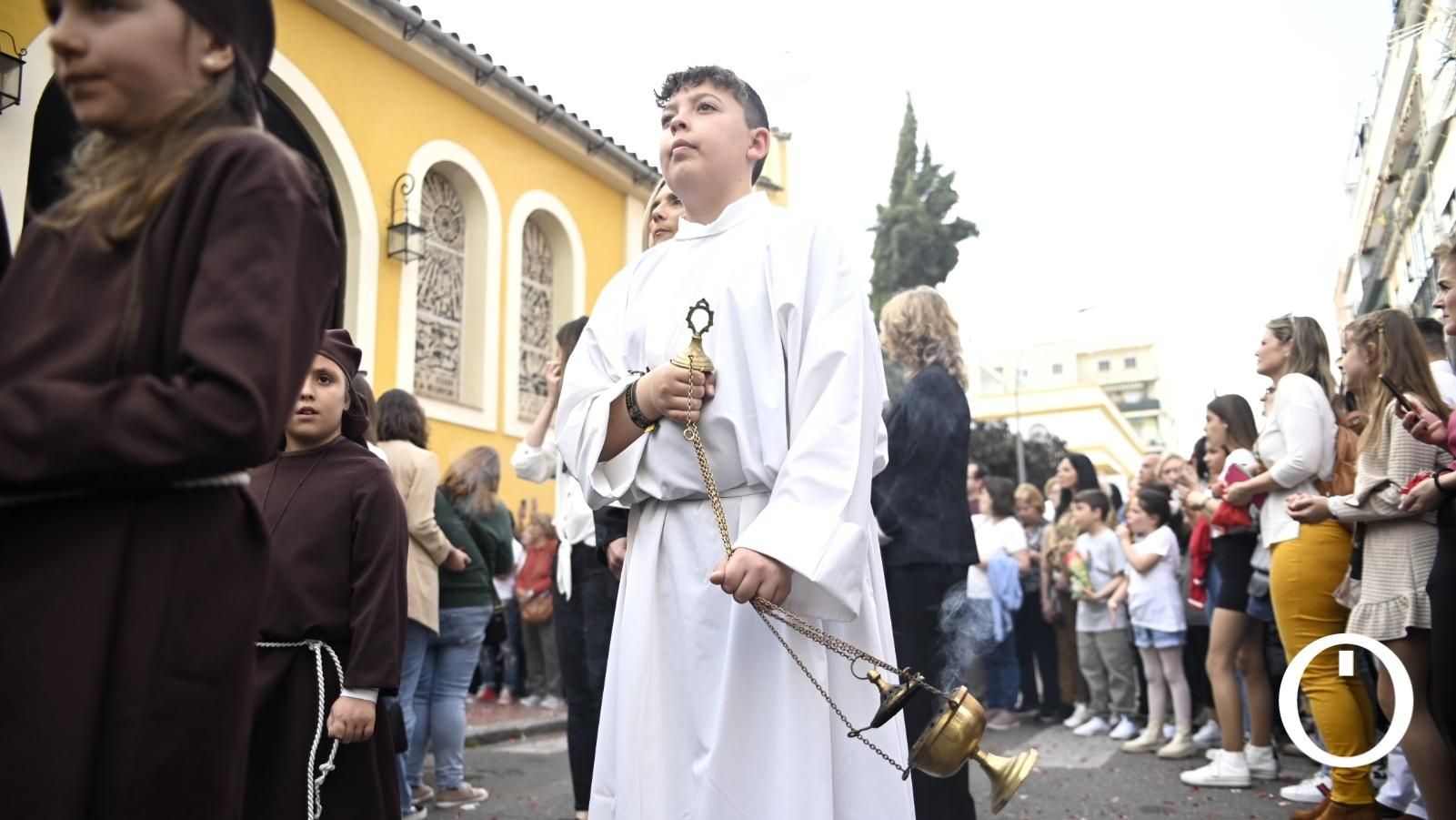 Procesión infantil del colegio Santa María de Guadalupe