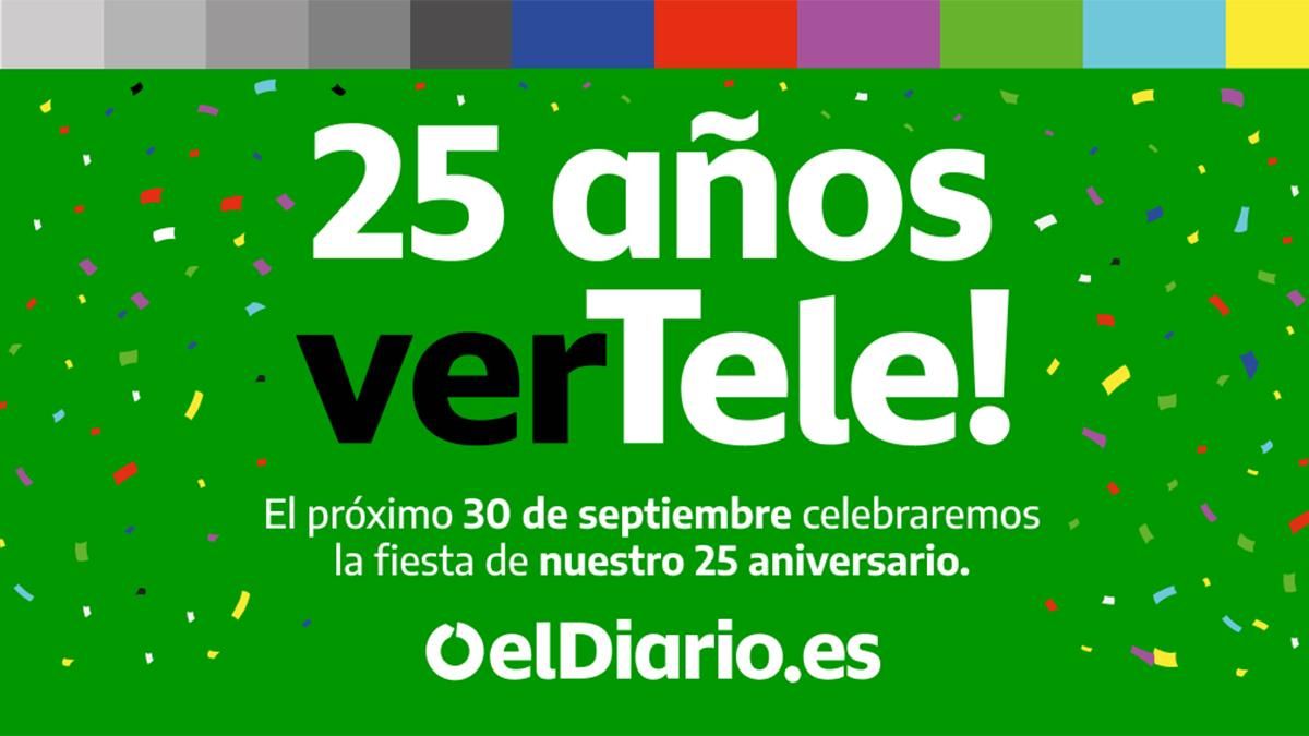 verTele celebra su 25 aniversario